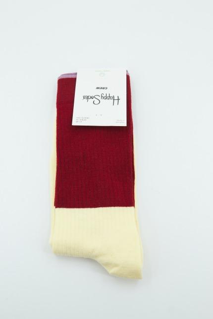 HAPPY SOCKS I AM BLOCKED SOCK en color ROJO (1)