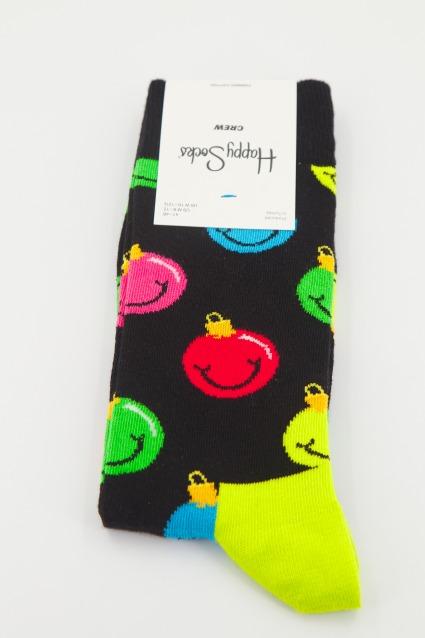 HAPPY SOCKS JINGLE SMAILEY en color NEGRO (1)