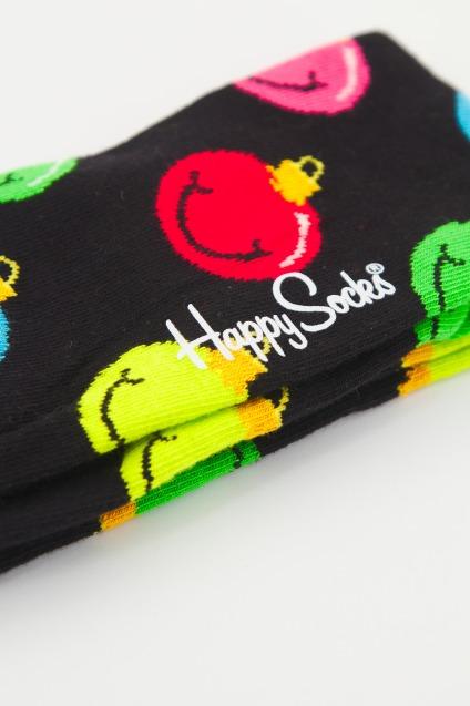 HAPPY SOCKS JINGLE SMAILEY en color NEGRO (3)