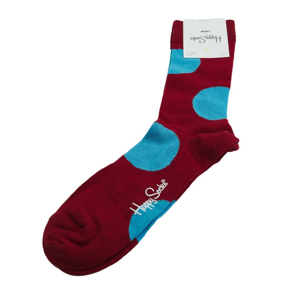 HAPPY SOCKS JUMBO DOT SOCK en color ROJO  (4)