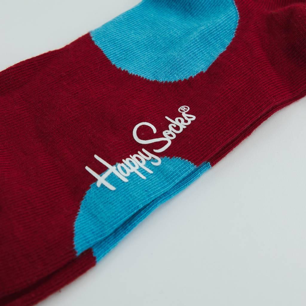 HAPPY SOCKS JUMBO DOT SOCK en color ROJO  (5)