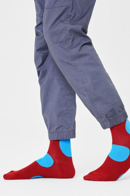 HAPPY SOCKS JUMBO DOT SOCK en color ROJO  (1)