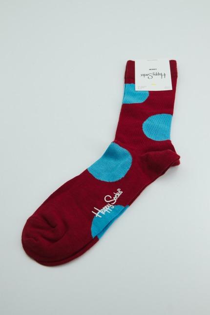 HAPPY SOCKS JUMBO DOT SOCK en color ROJO  (2)