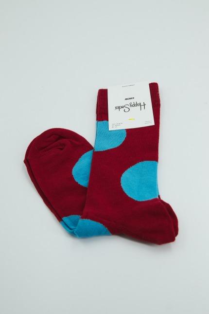 HAPPY SOCKS JUMBO DOT SOCK en color ROJO  (3)