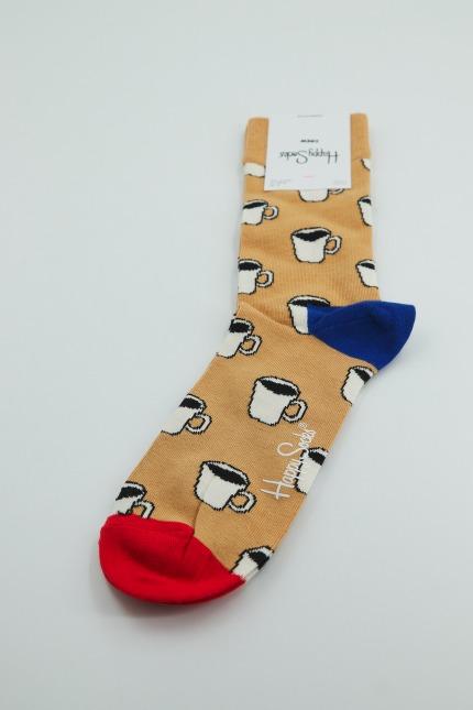 HAPPY SOCKS MY CUP OF TEA en color MARRON (1)