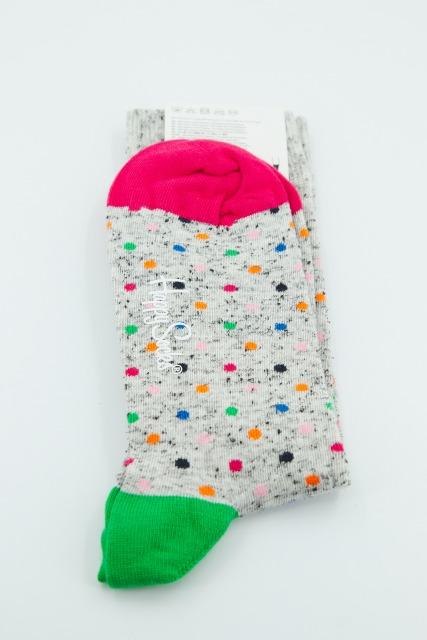 HAPPY SOCKS MINI DOT SOCK en color GRIS (2)