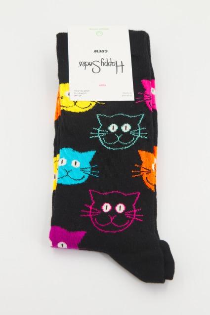 HAPPY SOCKS CAT en color MULTICOLOR (1)