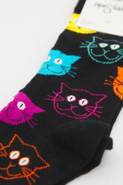 HAPPY SOCKS CAT en color MULTICOLOR (4)