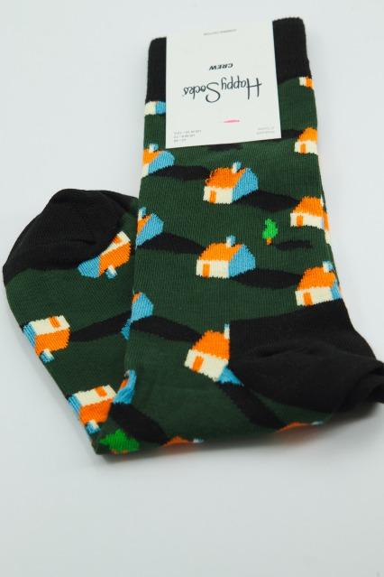 HAPPY SOCKS NEIGHBOURS en color VERDE  (4)