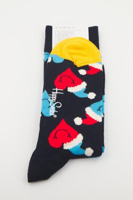HAPPY SOCKS SANTA LOVE SMILEY en color MULTICOLOR (2)