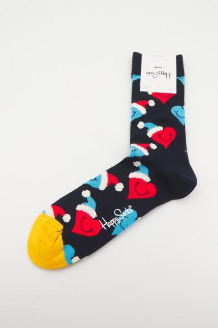 HAPPY SOCKS SANTA LOVE SMILEY en color MULTICOLOR (3)