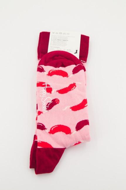 HAPPY SOCKS SAUSAGE en color ROSA (2)