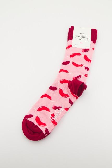 HAPPY SOCKS SAUSAGE en color ROSA (3)