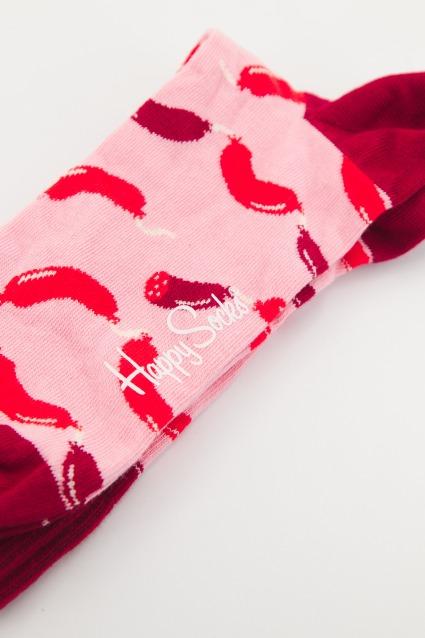 HAPPY SOCKS SAUSAGE en color ROSA (4)