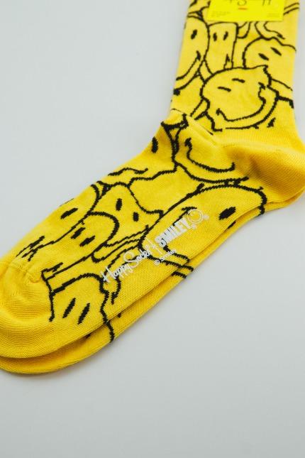 HAPPY SOCKS SUPER SMAILEY en color AMARILLO (2)