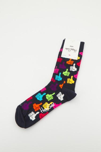 HAPPY SOCKS THUMBS UP SOCK en color NEGRO (2)