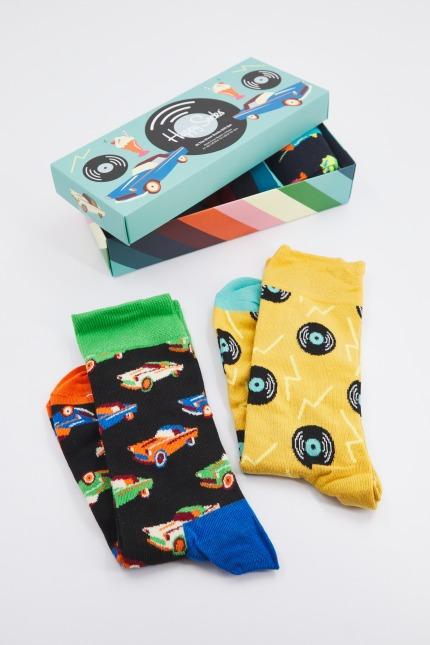 HAPPY SOCKS PACK AT THE DINER SOCK en color MULTICOLOR (2)