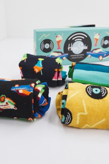 HAPPY SOCKS PACK AT THE DINER SOCK en color MULTICOLOR (4)