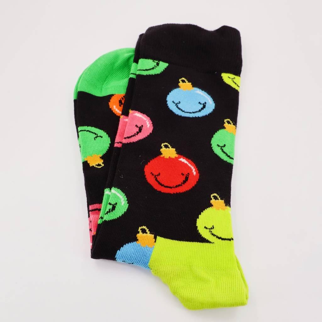 HAPPY SOCKS PACK BAUBLE GIFT BOX en color NEGRO (5)