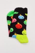 HAPPY SOCKS PACK BAUBLE GIFT BOX en color NEGRO (2)
