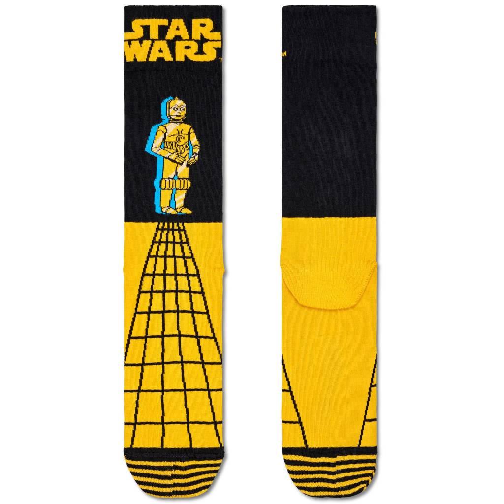HAPPY SOCKS STAR WARS C-PO SOCK en color AMARILLO (4)