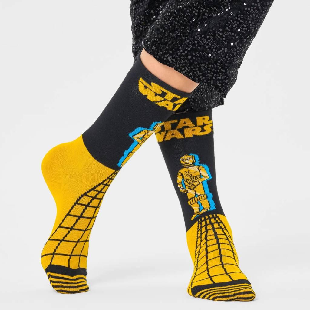 HAPPY SOCKS STAR WARS C-PO SOCK en color AMARILLO (5)