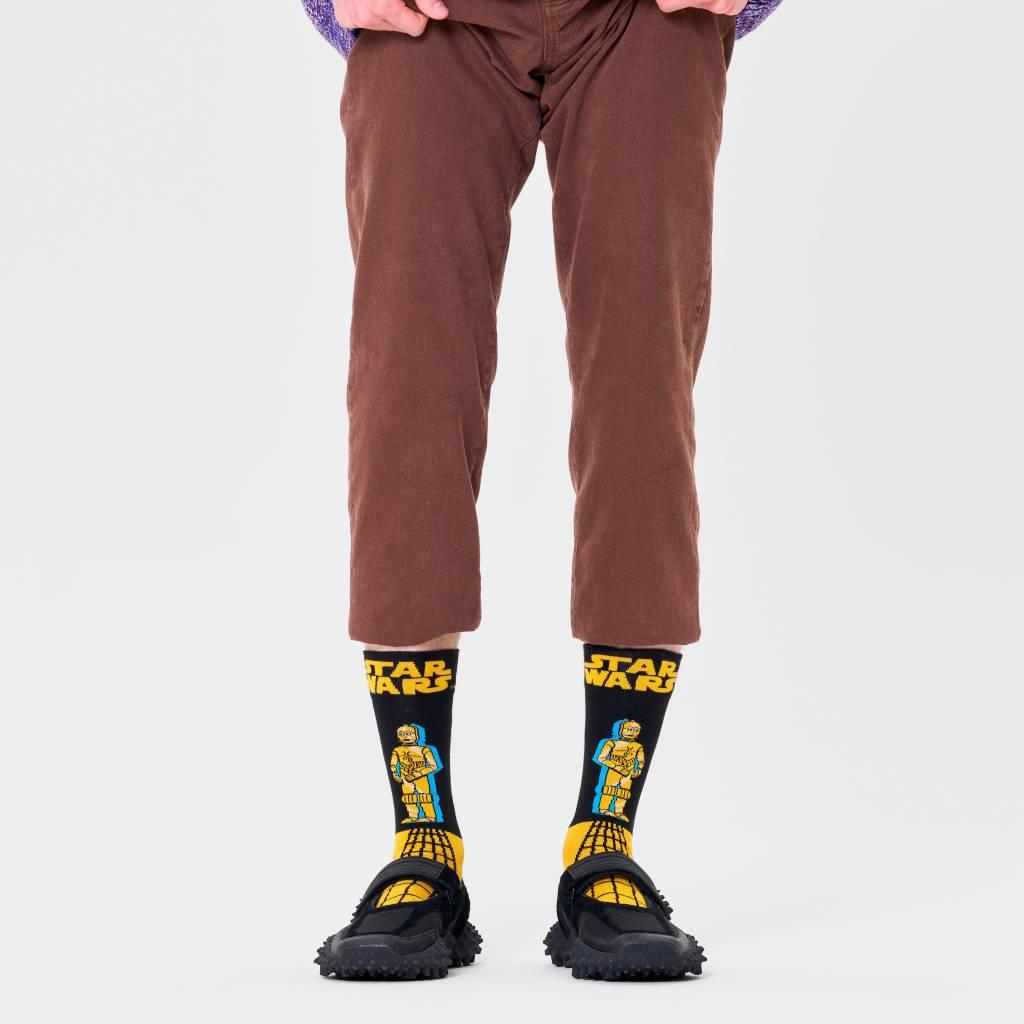HAPPY SOCKS STAR WARS C-PO SOCK en color AMARILLO (6)