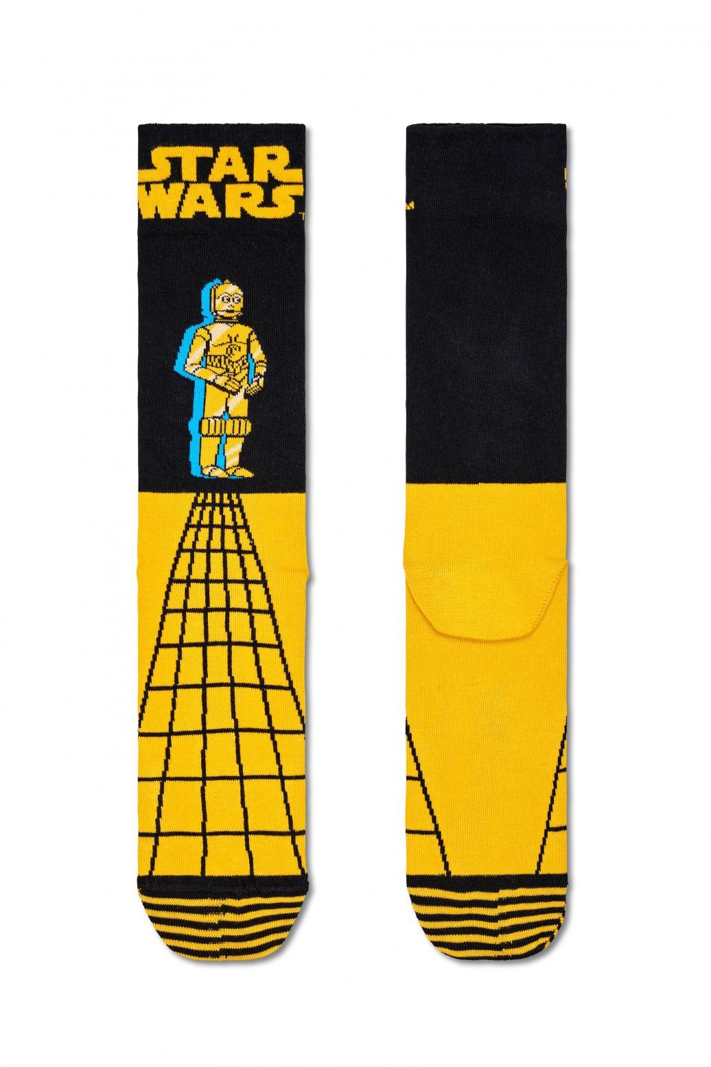HAPPY SOCKS STAR WARS C-PO SOCK en color AMARILLO (1)