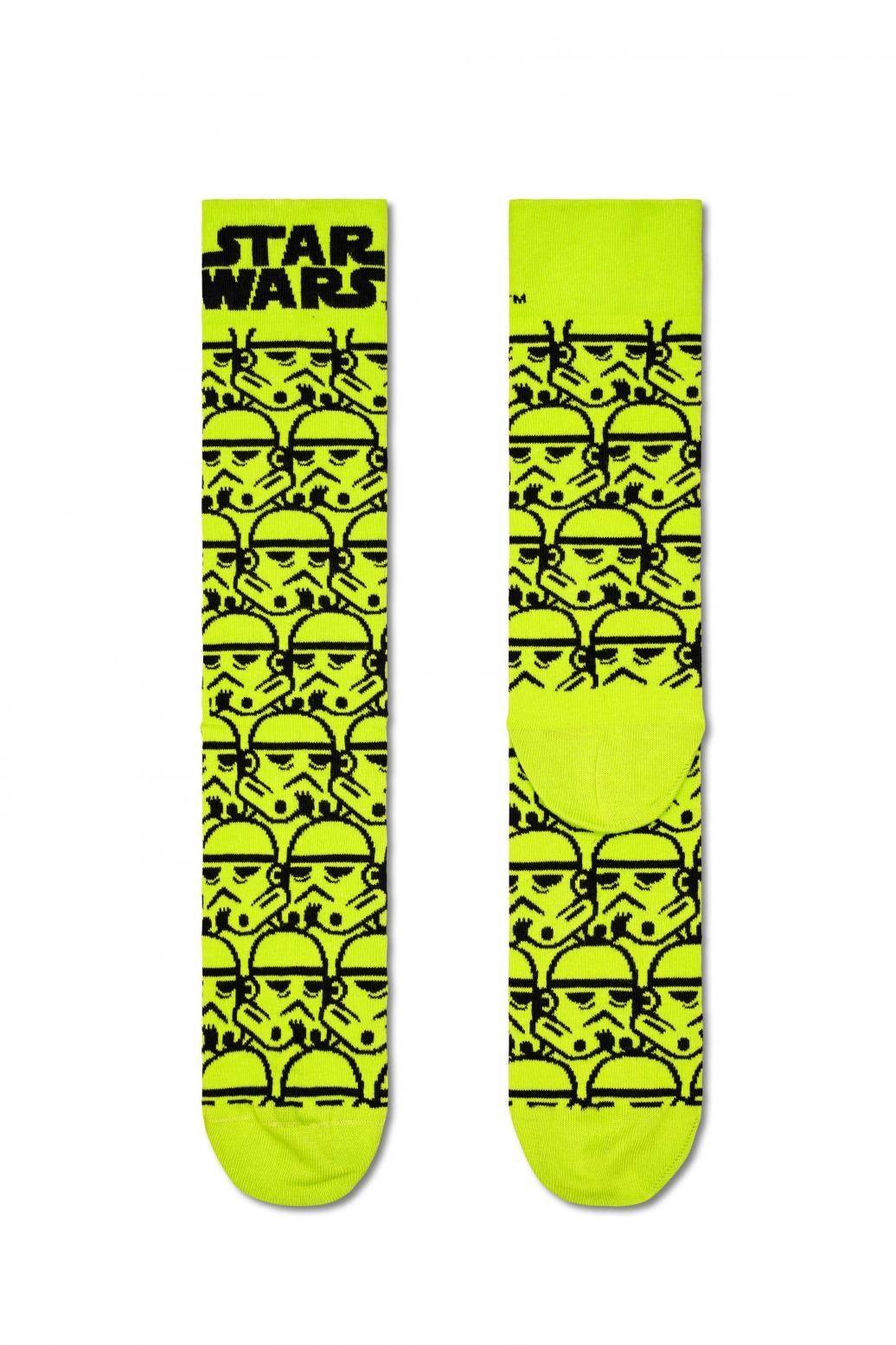 HAPPY SOCKS STAR WARS STORM TROOPER SOC en color AMARILLO (1)