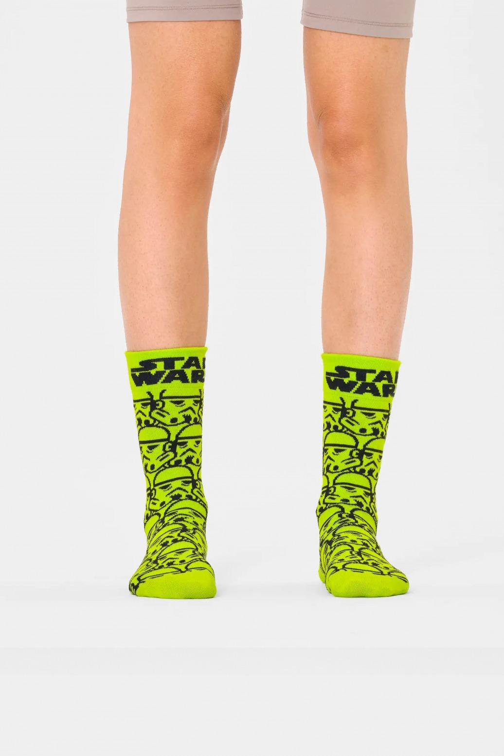 HAPPY SOCKS STAR WARS STORM TROOPER SOC en color AMARILLO (2)
