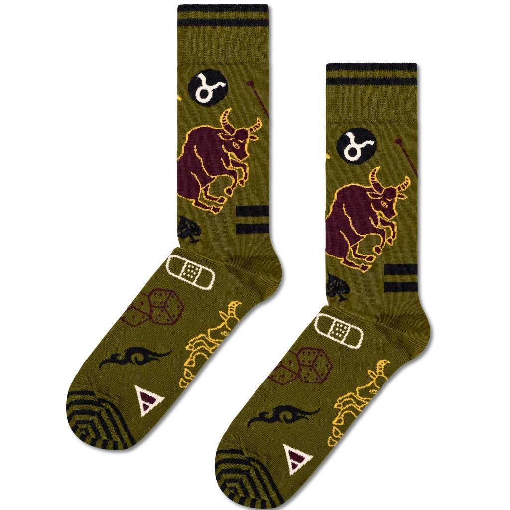 HAPPY SOCKS TAURUS SOCK en color VERDE (4)