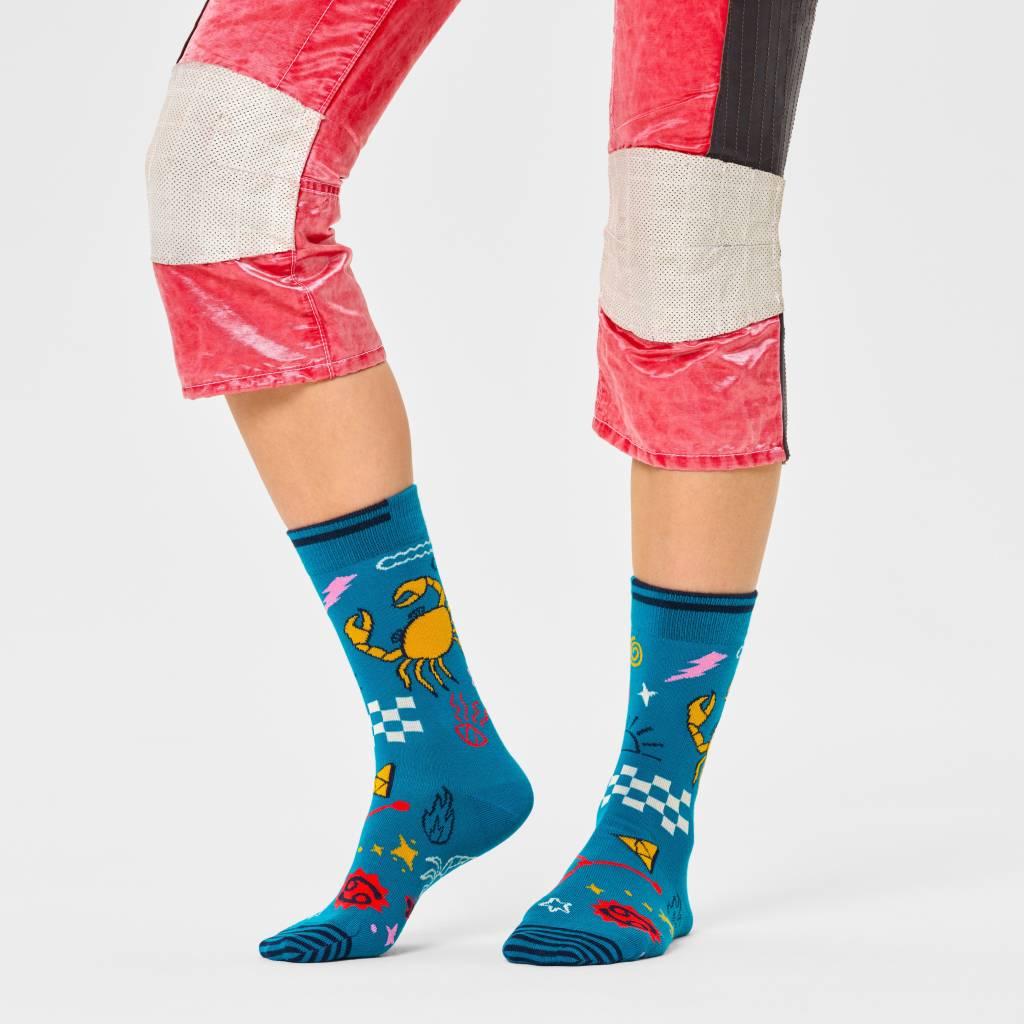 HAPPY SOCKS CANCER SOCK en color AZUL (5)