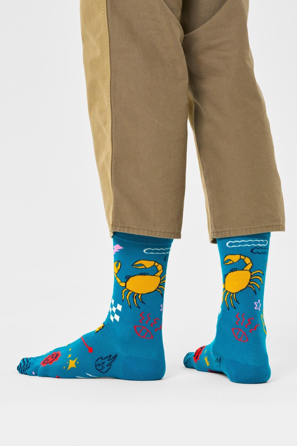 HAPPY SOCKS CANCER SOCK en color AZUL (3)