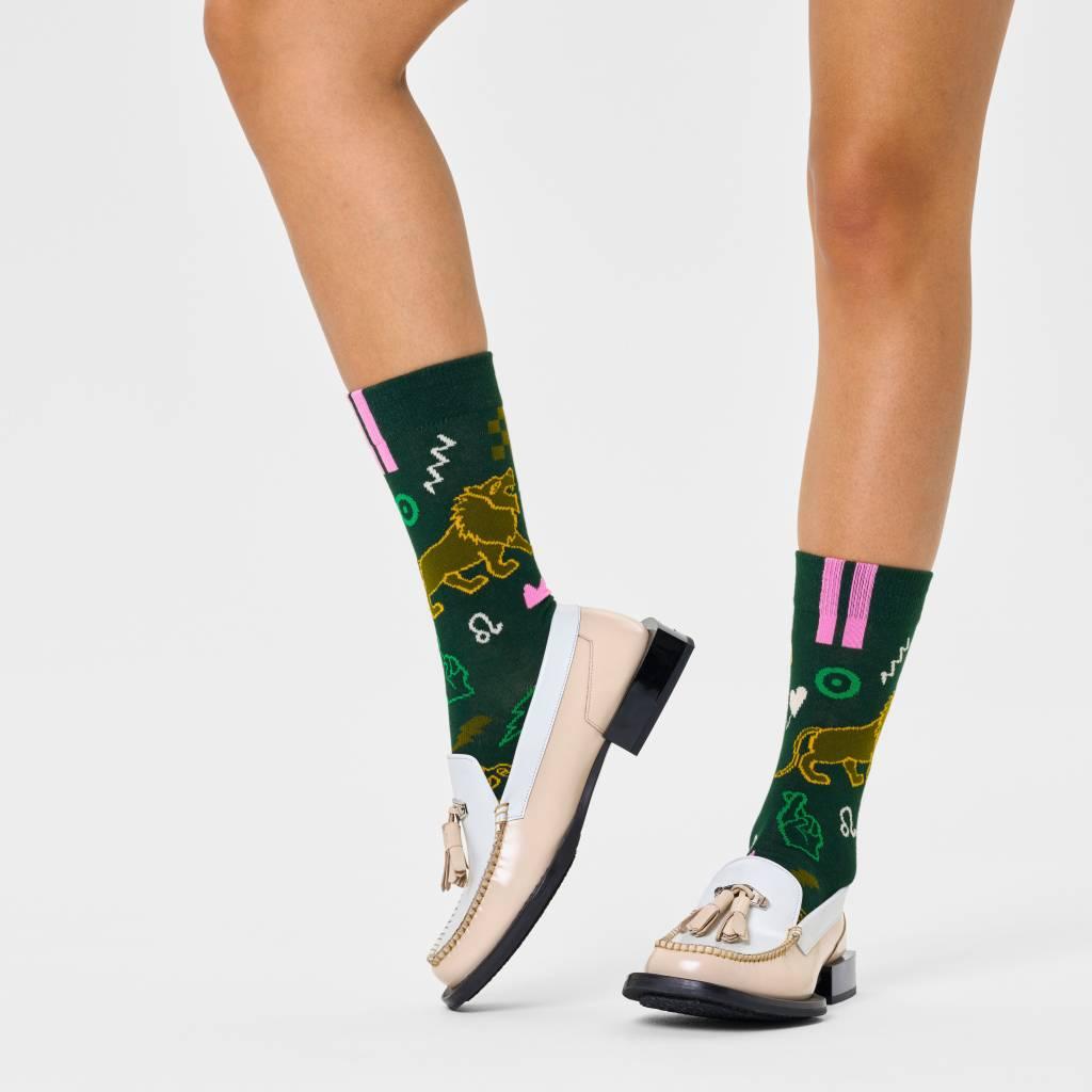 HAPPY SOCKS LEO SOCK en color VERDE (6)