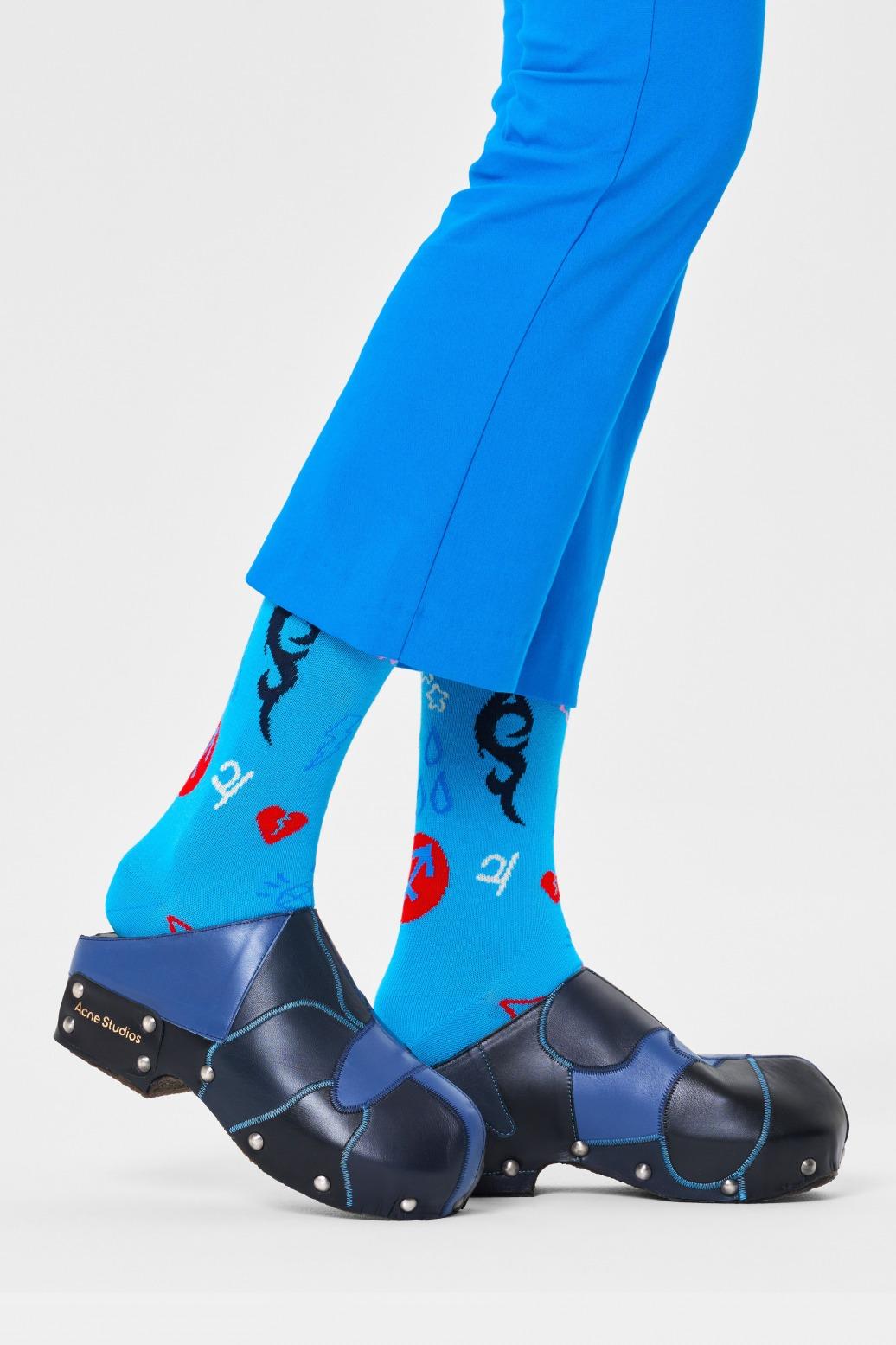 HAPPY SOCKS SAGITTARIUS SOCK en color AZUL (3)