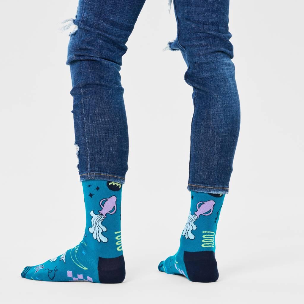 HAPPY SOCKS AQUARIUS SOCK en color AZUL (5)