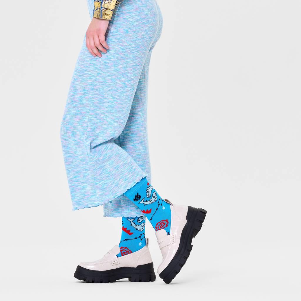 HAPPY SOCKS PISCES SOCK en color AZUL (6)