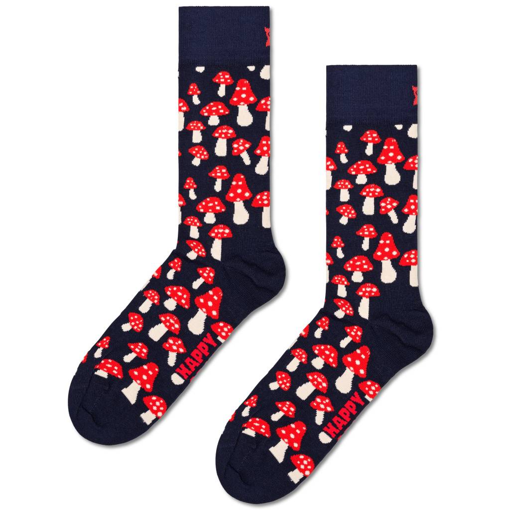 HAPPY SOCKS MUSHROOM SOCK en color ROJO (5)