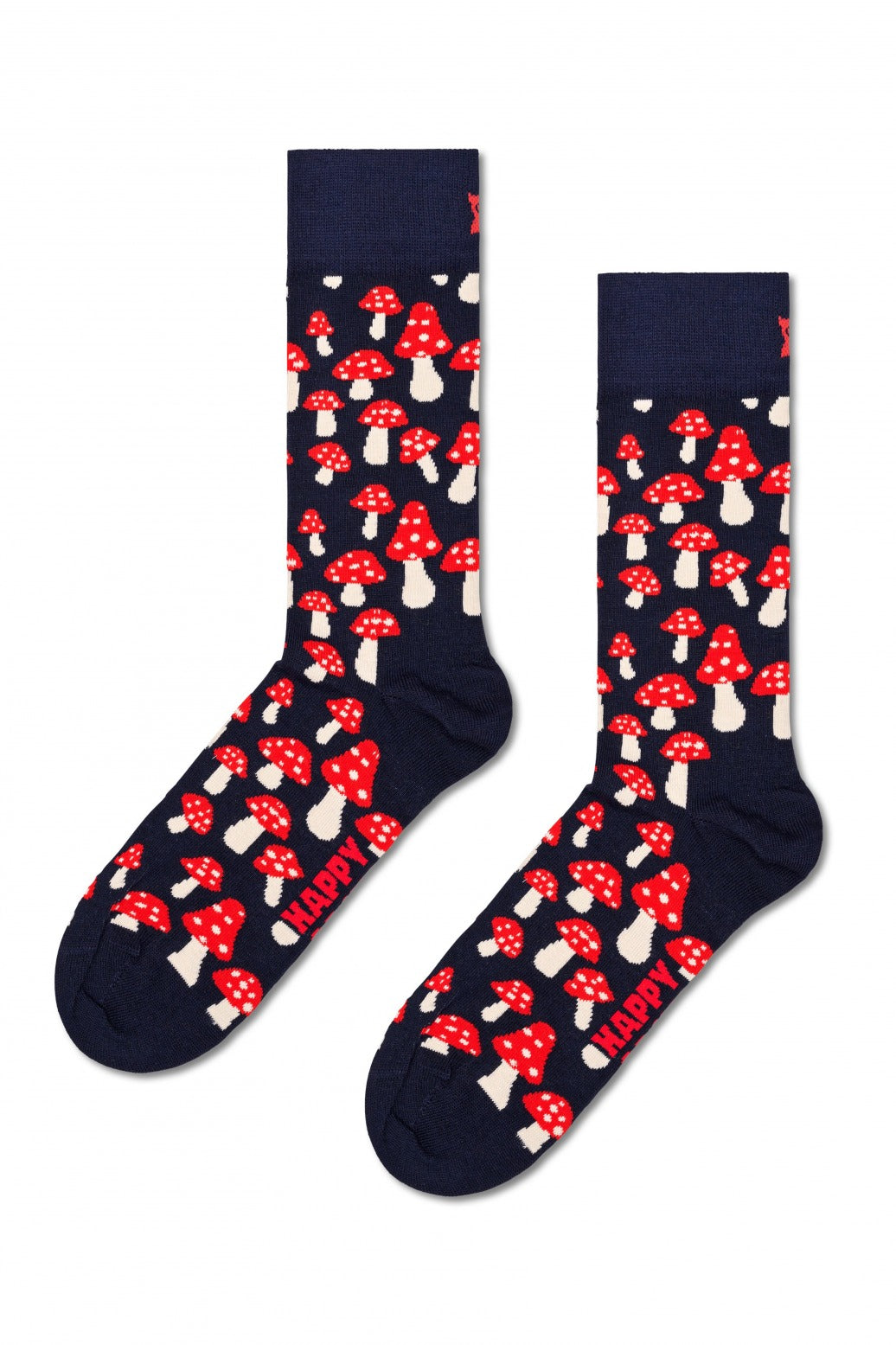 HAPPY SOCKS MUSHROOM SOCK en color ROJO (2)