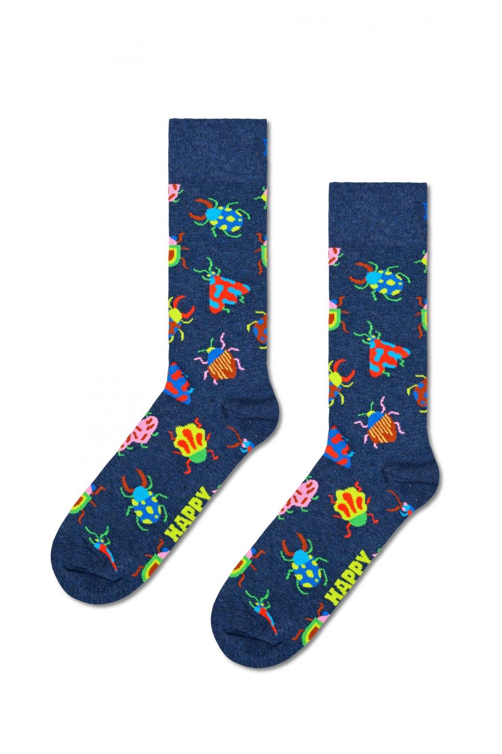 HAPPY SOCKS BUGS SOCK en color GRIS (1)