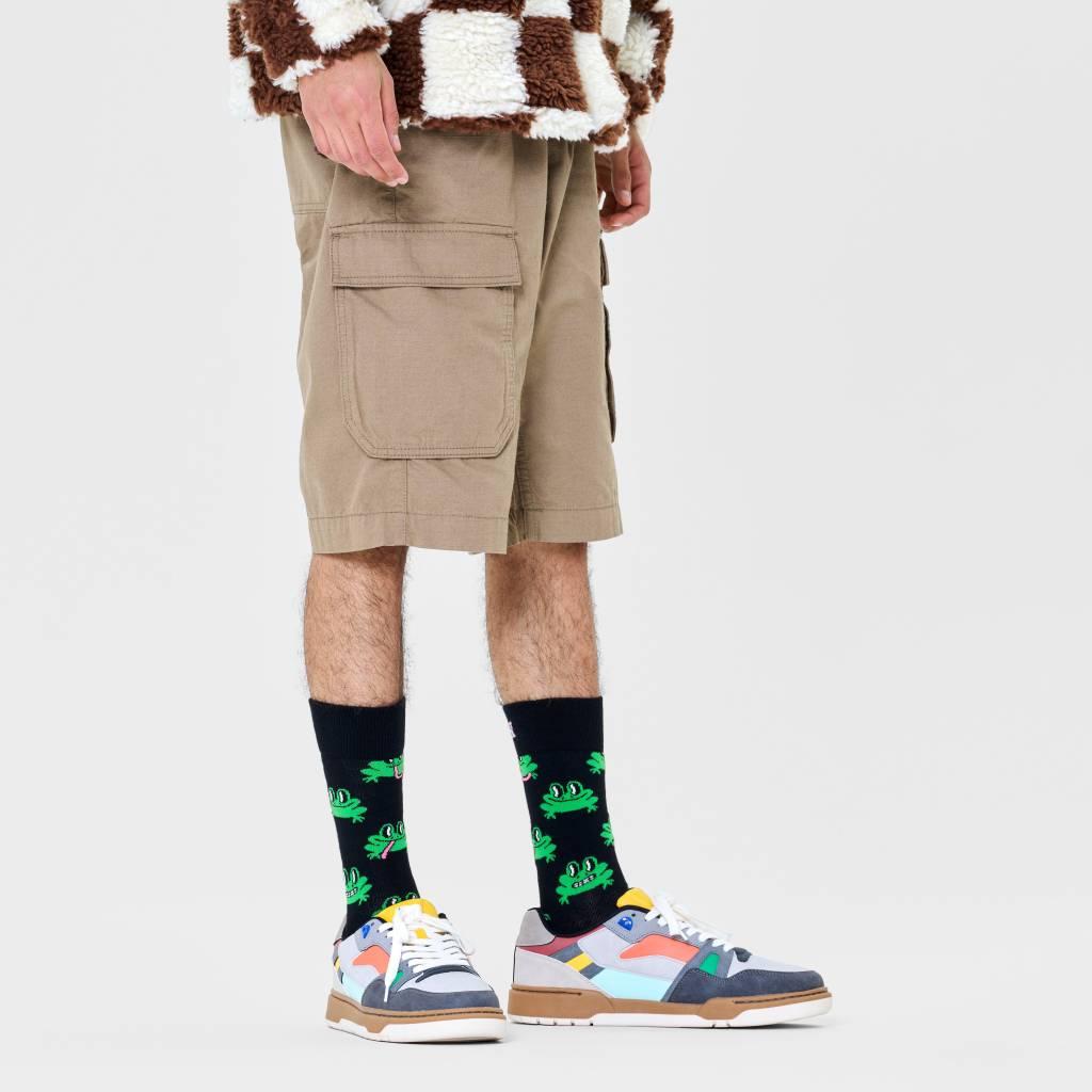 HAPPY SOCKS FROG SOCK en color NEGRO (6)