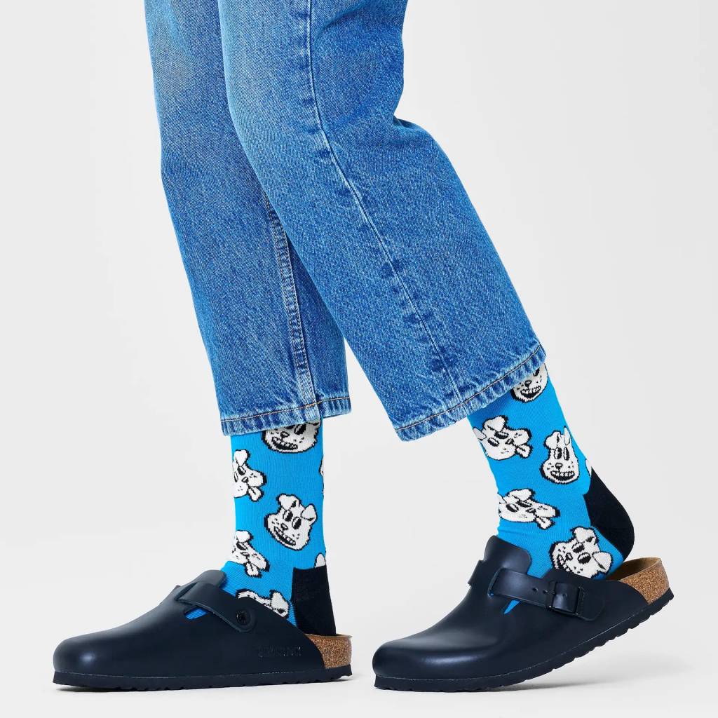 HAPPY SOCKS DOGGO SOCK en color AZUL (6)