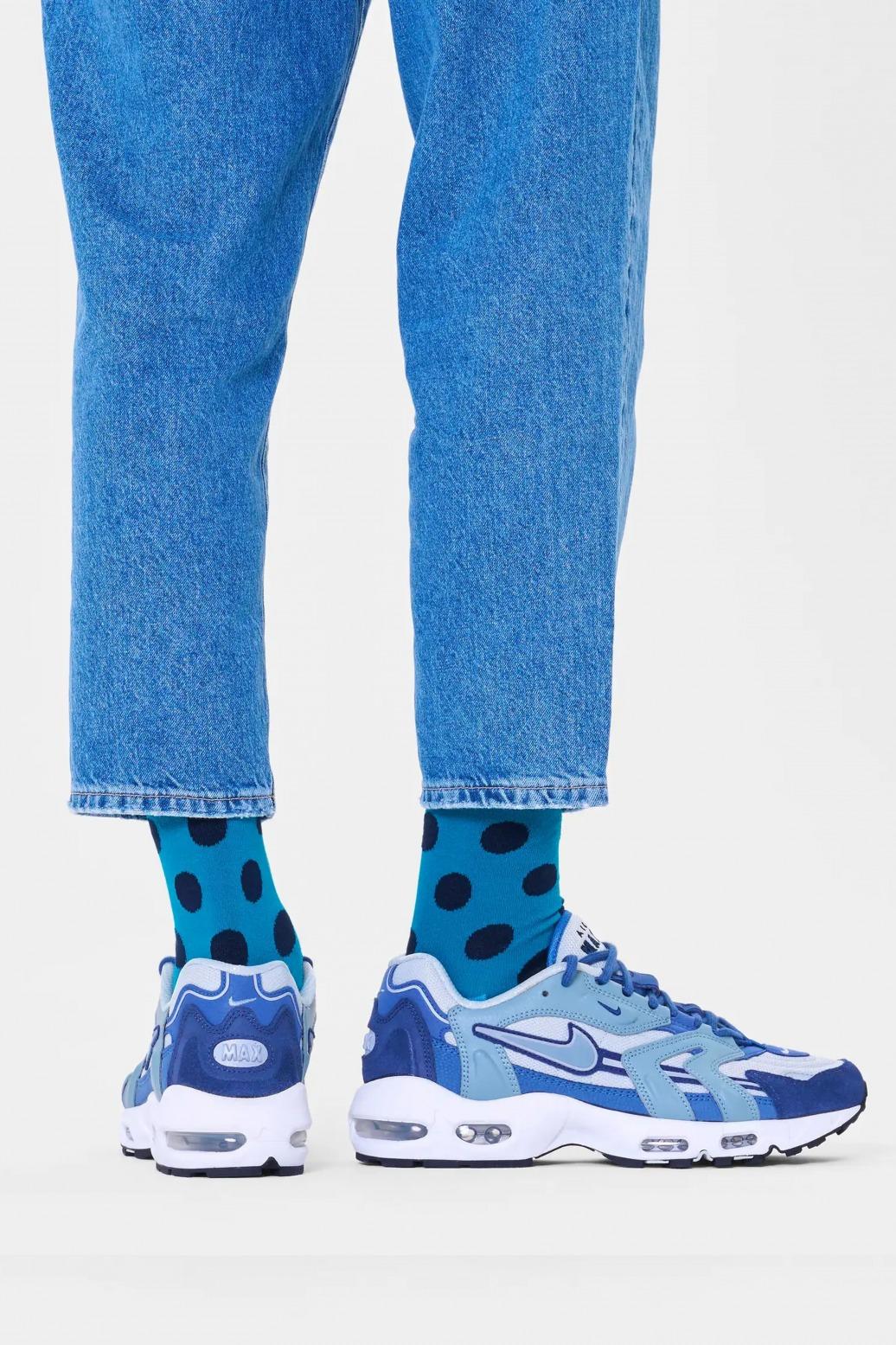 HAPPY SOCKS BIG DOT SOCK en color AZUL (3)