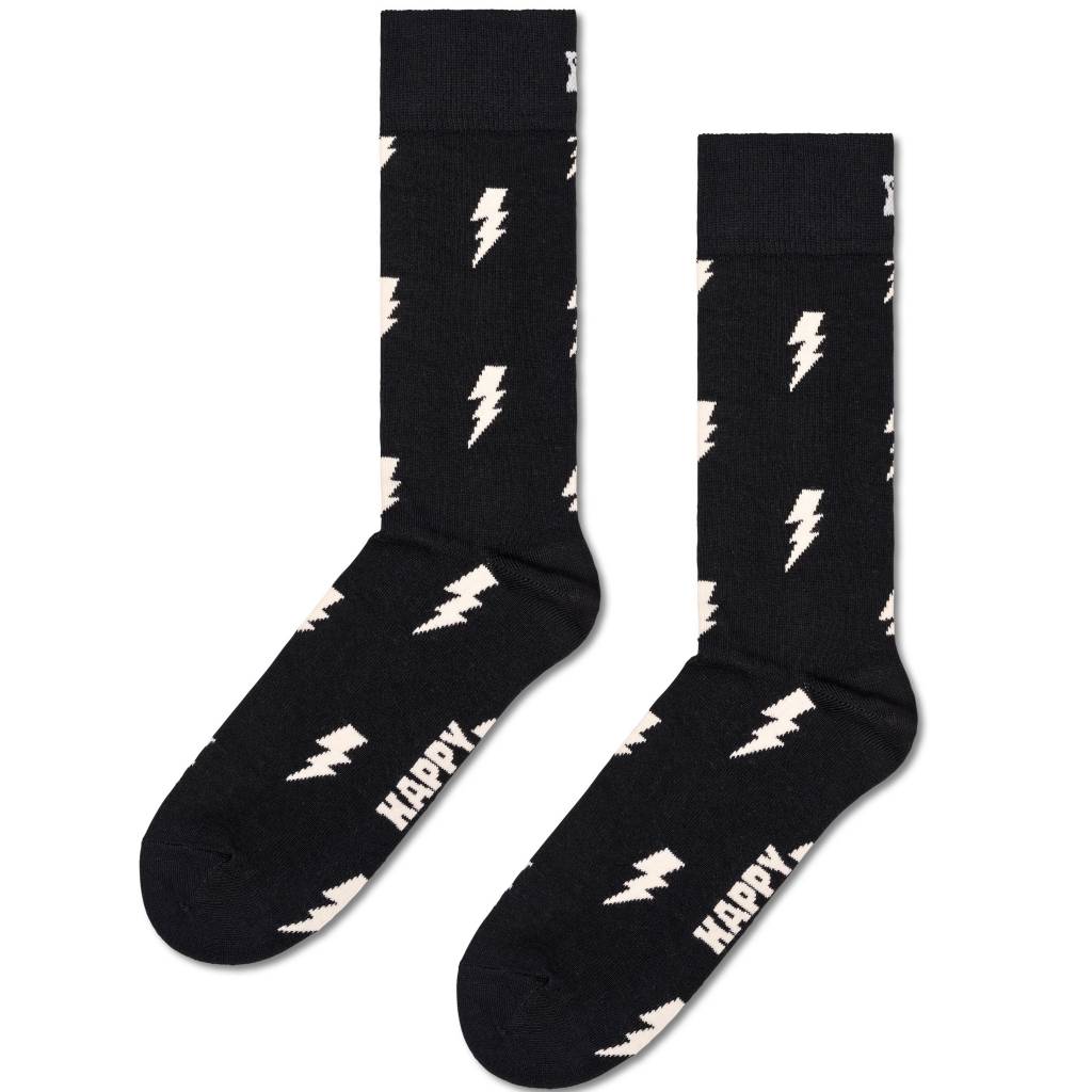 HAPPY SOCKS FLASH SOCK en color NEGRO (5)