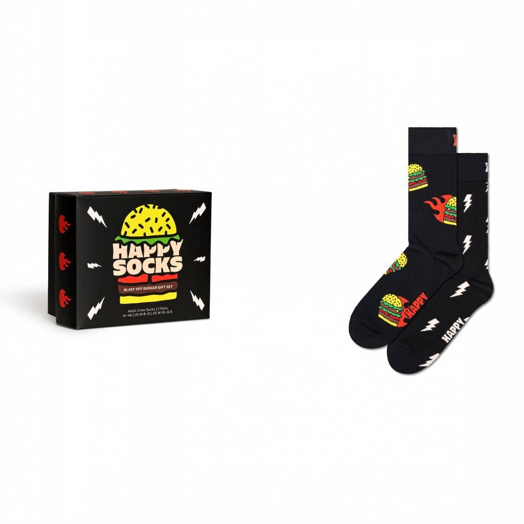 HAPPY SOCKS -PACK BLAST OFF BURGER SOC en color MULTICOLOR (5)