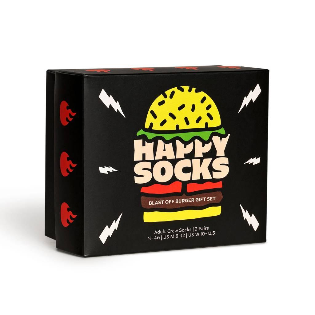 HAPPY SOCKS -PACK BLAST OFF BURGER SOC en color MULTICOLOR (6)
