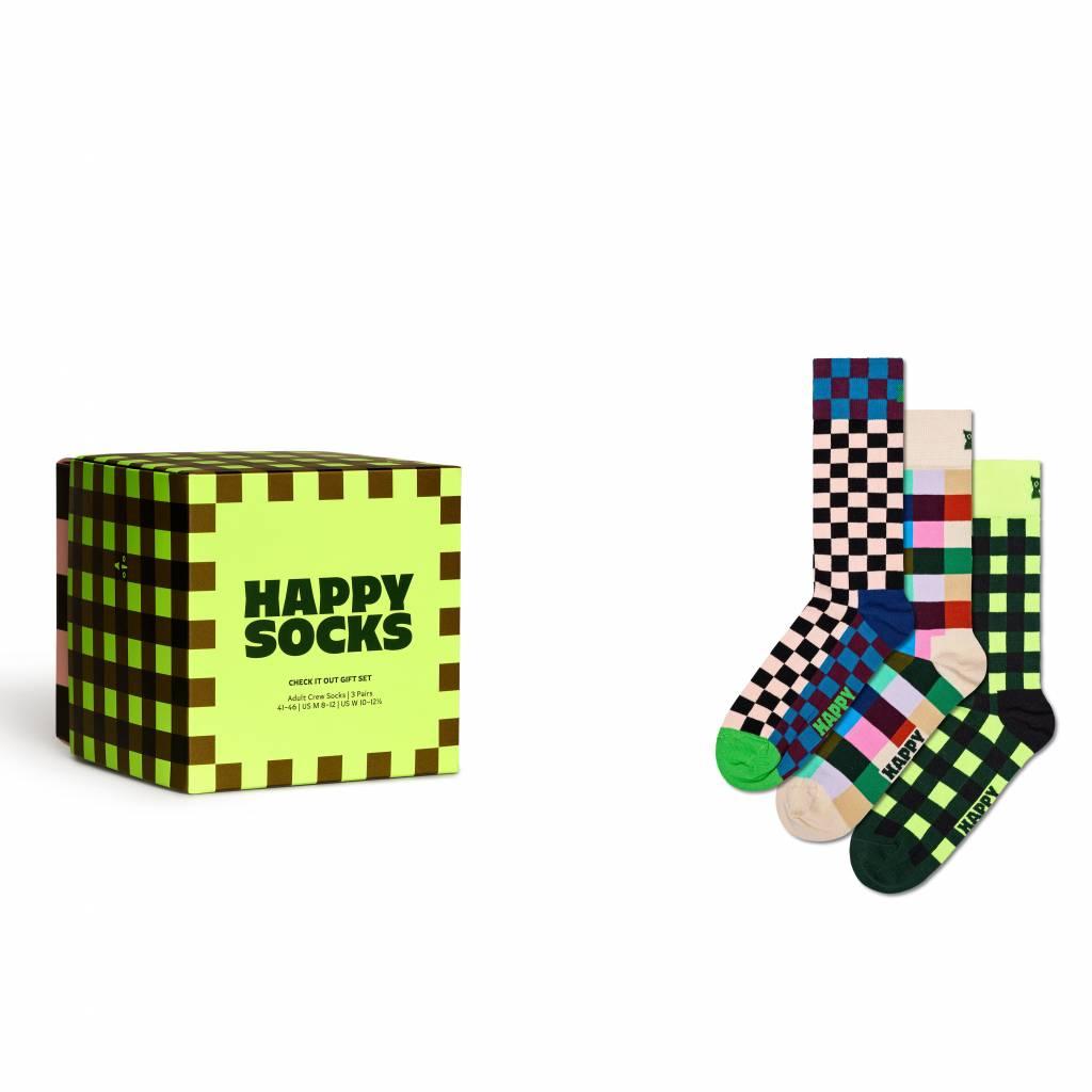 HAPPY SOCKS -PACK CHECK IT OUT SOCKS G en color MULTICOLOR (5)