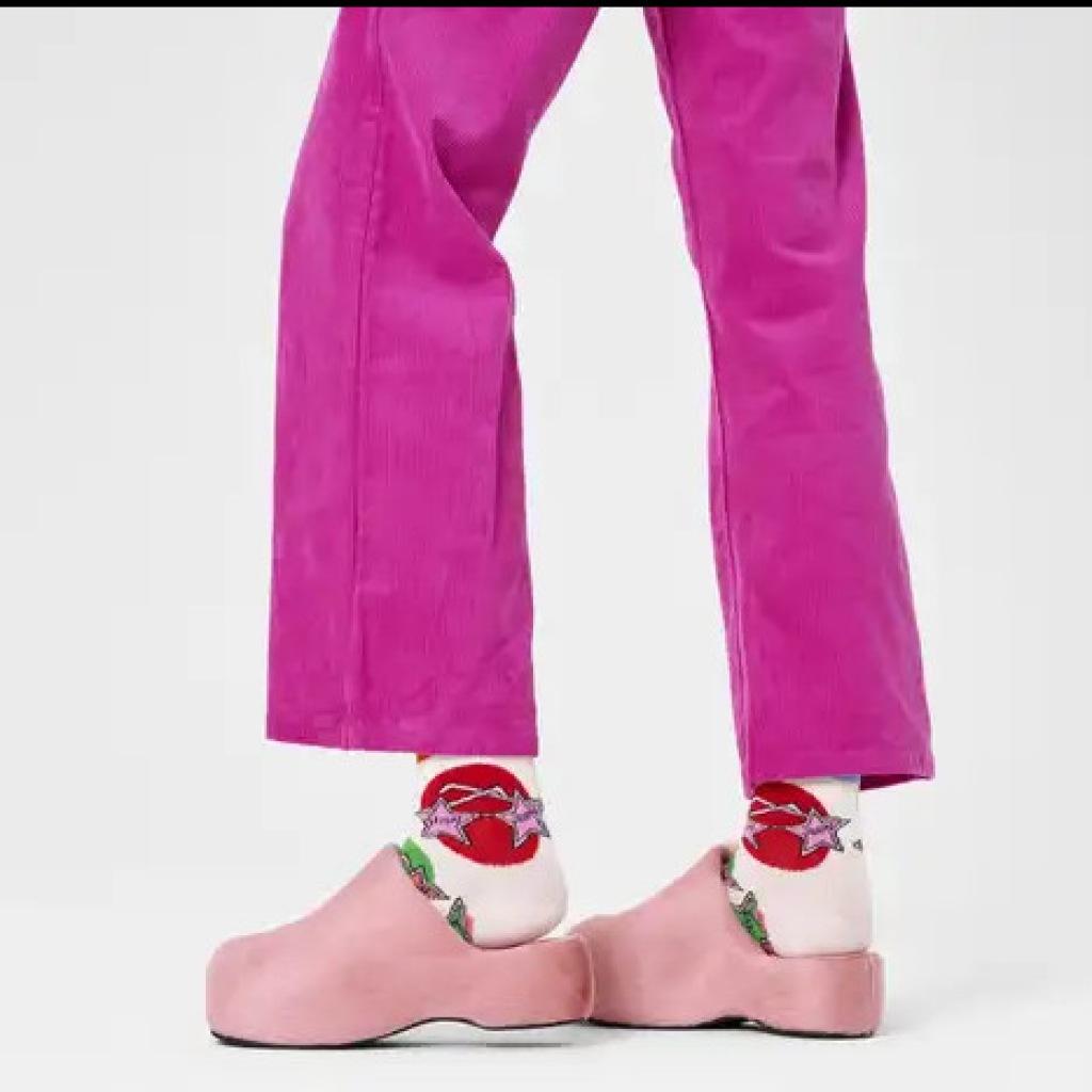 HAPPY SOCKS ELTON GLASSES en color BLANCO (4)