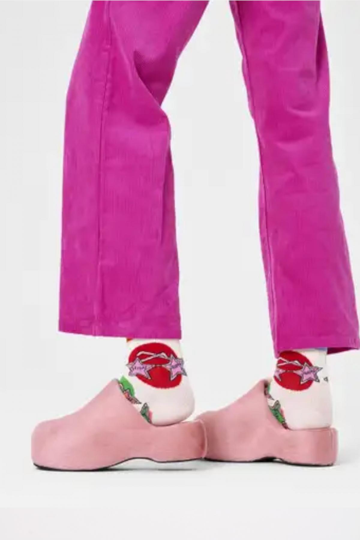 HAPPY SOCKS ELTON GLASSES en color BLANCO (2)