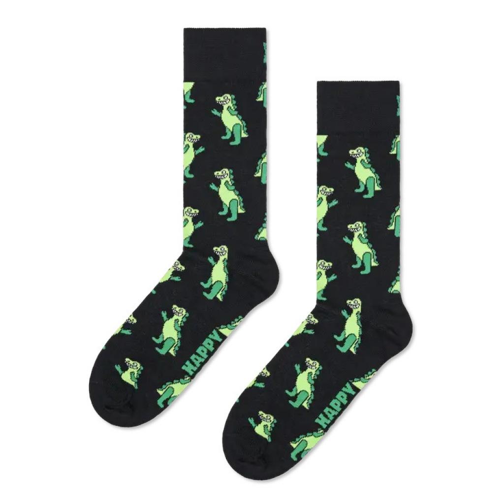 HAPPY SOCKS INFATABLE DINO en color NEGRO (3)